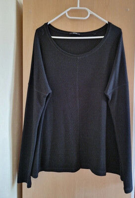 Damen Pullover OPUS Größe 40 Viskose Schwarz