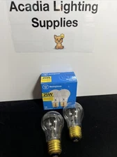 Westinghouse 2 Pack Clear Bulb 25W A-15 120V Appliances