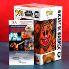 Funko Pop Star Wars 290 Wicket Fozzie LE 19/50 Guy Gilchrist Art Signed JSA COA
