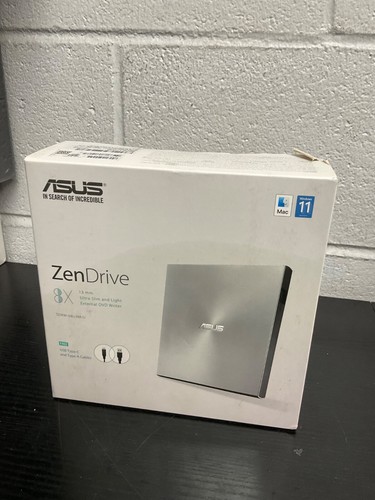 Asus ZenDrive SDRW-08U9M-U DVD-Writer - External - Silver - 第 1/3 張圖片