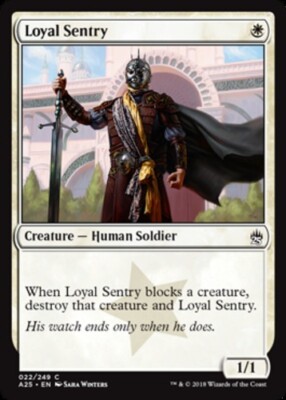 Loyal Sentry - Foil x1 - Masters 25 - NM-Mint, English - Masters 25