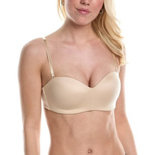 Wacoal 854372 Staying Powere Wire Free Strapless T Shirt Bra 32DDD Sand 68 NWT