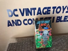Lost In Space JUPITER B-10 ROBOT tin toy with ORIGINAL BOX -BLACK COLOR