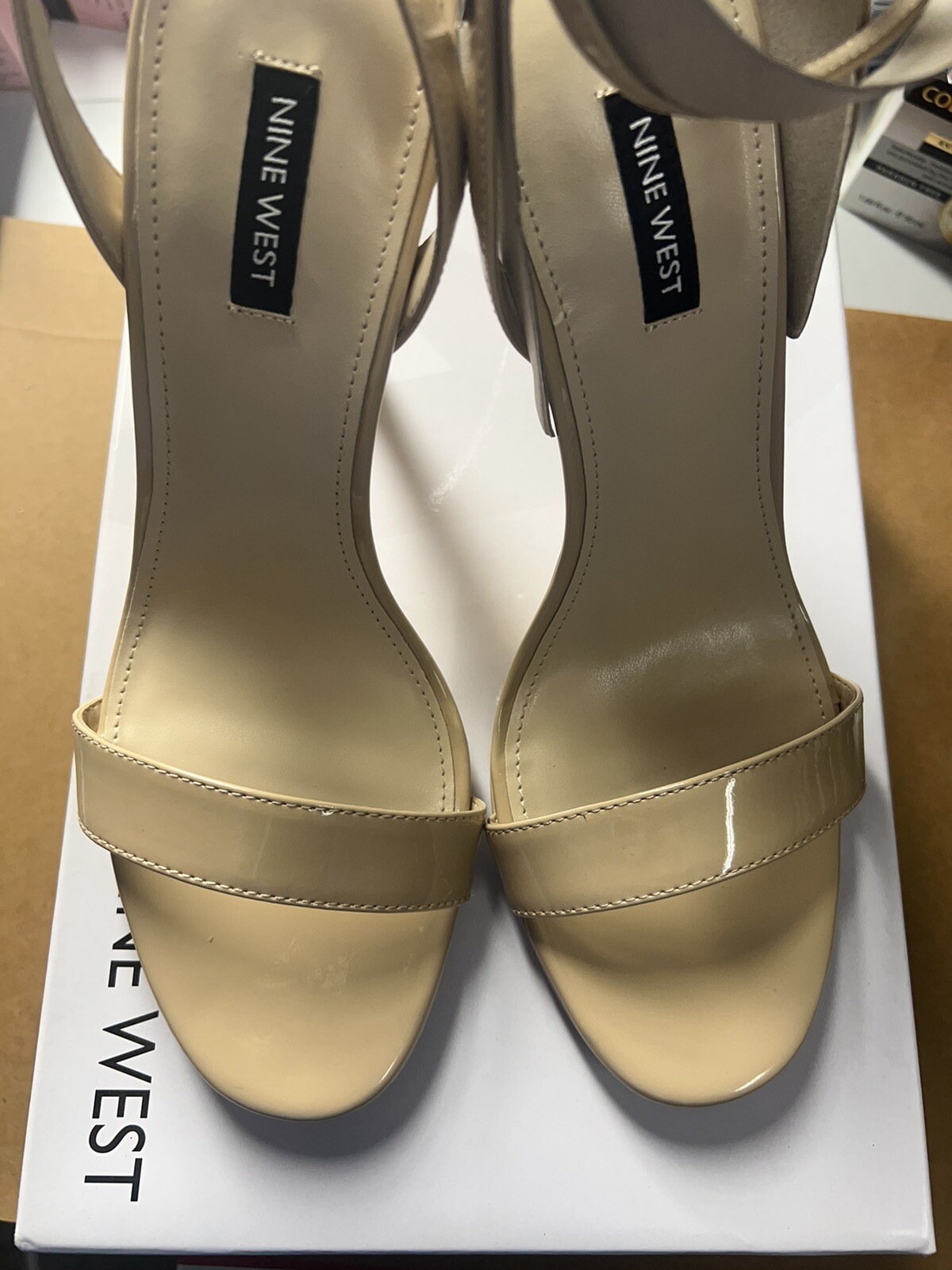 Nine West Women's Loola Ankle Strap Dress Sandals Women's Shoes (size