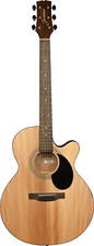 Jasmine S-34c Nex Cutaway Acoustic Guitar Natural, Brand New. S34c-u