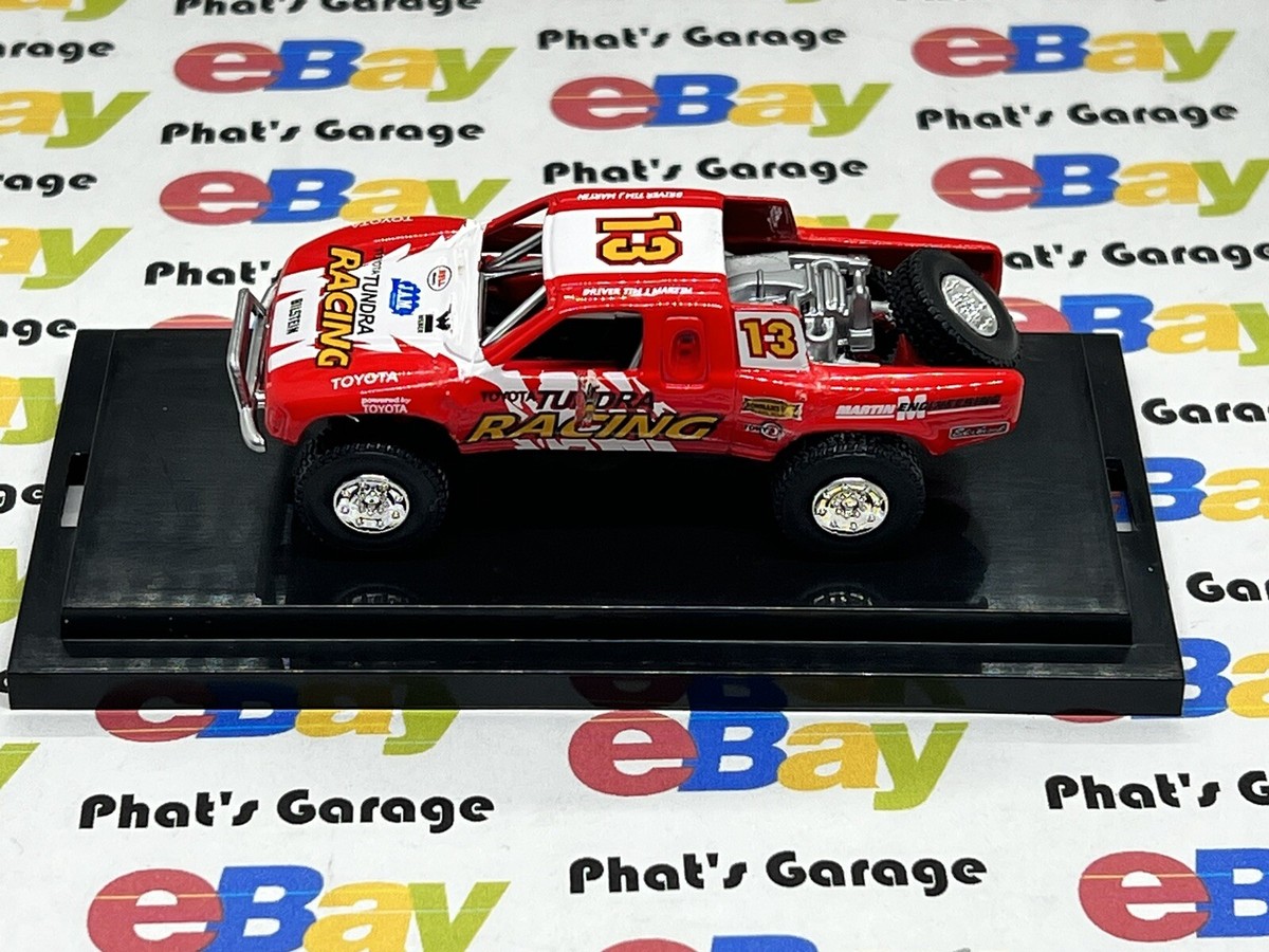 100% Hot Wheels Toyota Tundra Tacoma Baja Truck RED Black Box