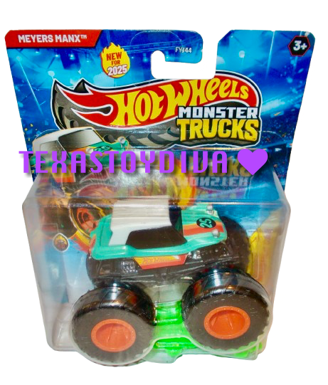 MYERS MANX Hot Wheels Monster Trucks CRASH LEGENDS 2025 **READ INSIDE**