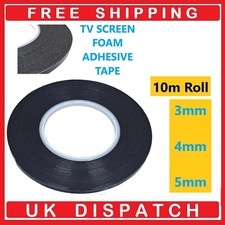 Frameless TV Screen Glass Foam Sponge Adhesive double sided Tape Hisense Samsung