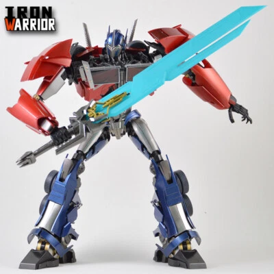 In Hand! New Iron Warrior IW-07 Leader DLX OptimusPrime Action Figure