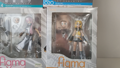 figma VOCALOID Kagamine Rin Len & Luka & hatsune Max Factory set
