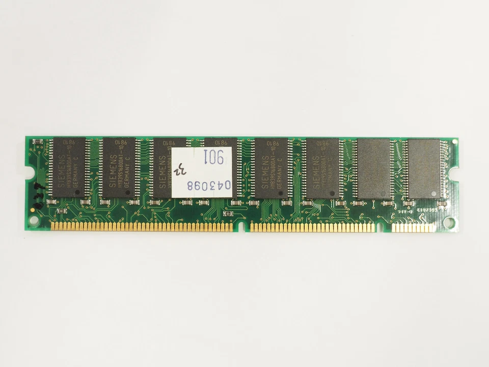 SIEMENS HYB39S16800AT-10 100MHz 16 MBit Synchronous SDRAM Memory Module - Image 3 of 4