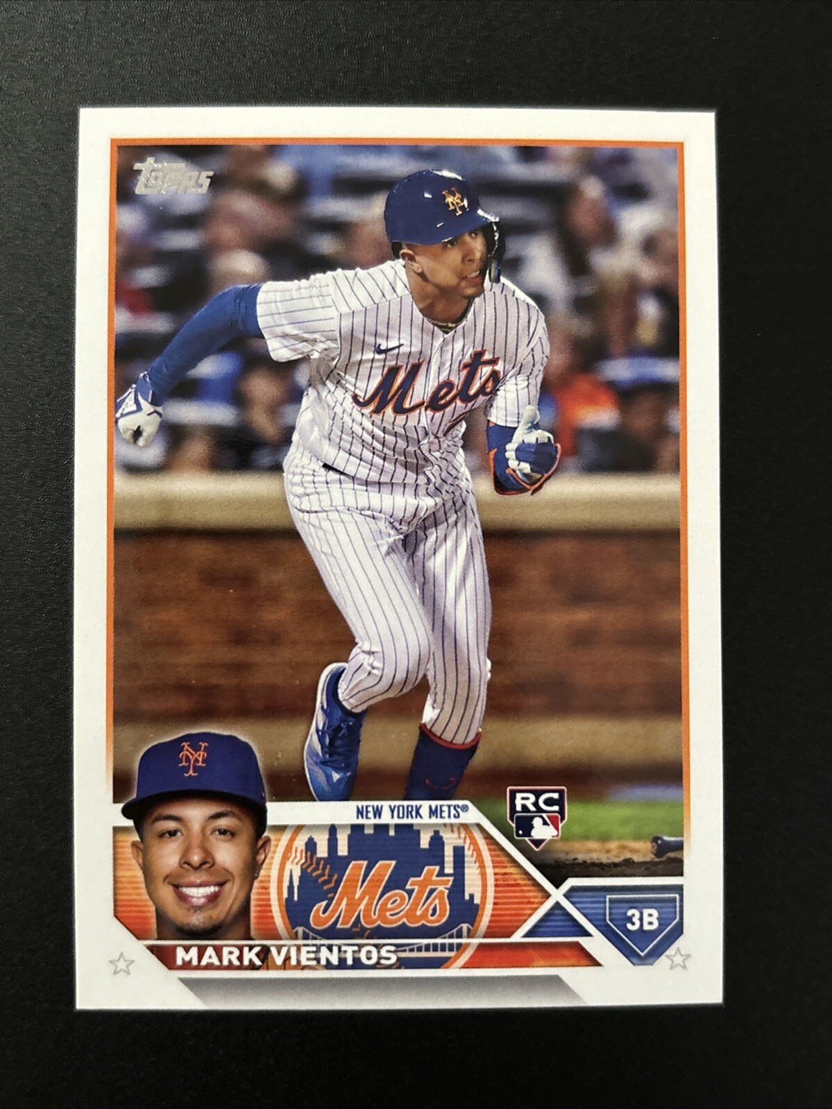 2023 Topps Series 2 Mark Vientos (RC)  550 New York Mets
