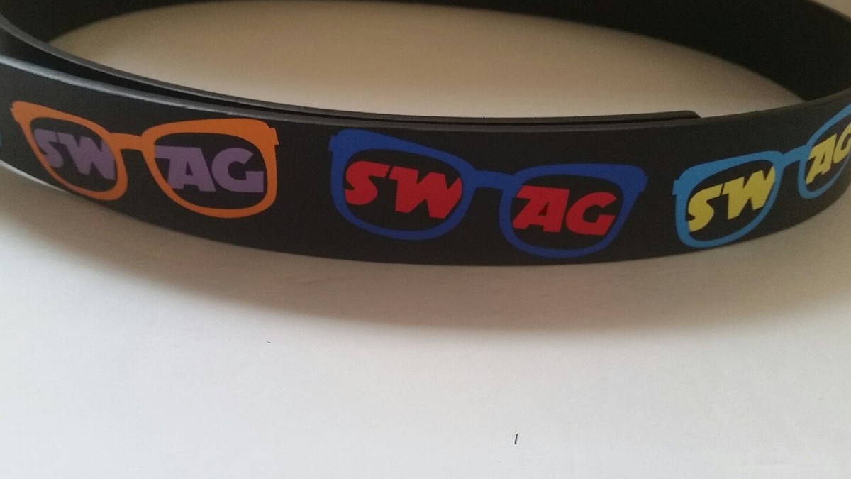 SWAG Belt Sunglasses Design Multi Color Fashion Accessory M/L