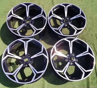 4 NEW Factory Lamborghini Urus Wheels 22 inch Nath Black Genuine