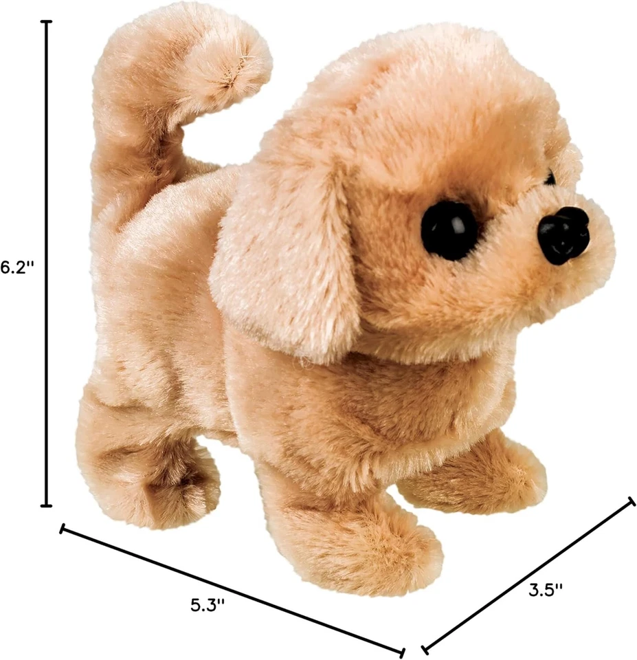 Juguete a batería Redley RETRIEVER cachorro peluche sonido/ladridos para caminar perro Foto 2 de 4