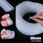 High-Temp Silicone Tubing for Peristaltic Pump Lab Grade Odorless Transparent