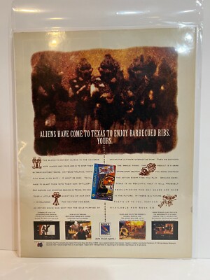 Ground Zero Texas - Promotional Magazine Ad - Sega CD - Sony Imagesoft