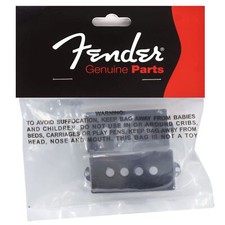 Fender Pure Vintage Precision Bass Plastic Pickup Covers, Set of 2, Black