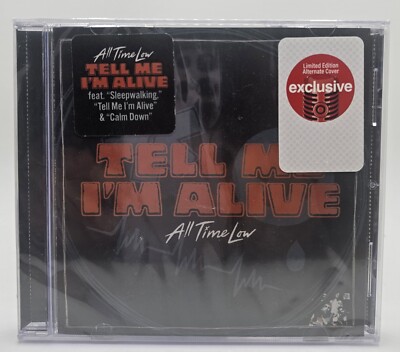 All Time Low - Tell Me I'm Alive (Target Exclusive, CD) (Alt Cover) New/Sealed 