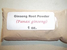 1 oz. Ginseng root powder (Panax ginseng)