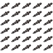 1/4 Inch Drip Irrigation Barbed Coupling Fittings Universal 30 Pack