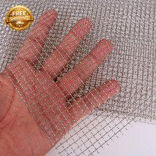 Wire Mesh Sheet Stainless Steel Woven Wire 5 Mesh No Rust Meshes Screen