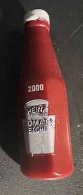Vtg 2000 HEINZ Tomato Ketchup Miniature Condiment Bottle Pin