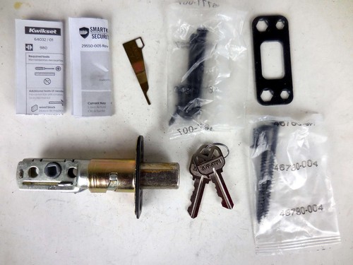 Kwikset SmartKey Signature Single Cylinder Deadbolt Venetian Bronze 98011P #8ln - Picture 4 of 4