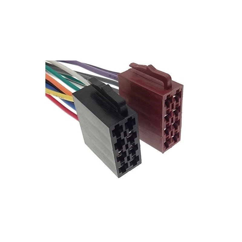 Cable Adaptateur pour prise Autoradio DIN ISO BMW 3, 5 Z3 E34 E36 E46 E39 - Photo 4/4