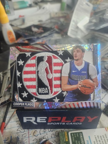 Cooper Flagg 1/1 Nba Logoman Patch By Jpc Customs