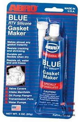 RTV Silicone Gasket Maker & Sealant 500°F - 3 Oz - Blue - 1 Pack