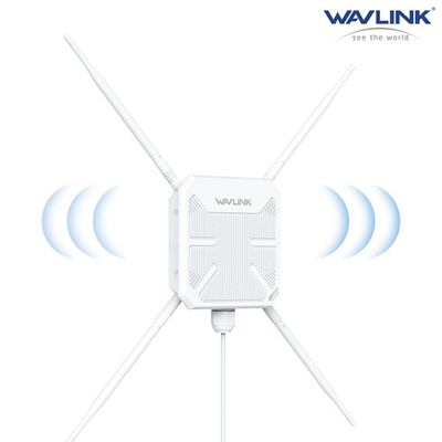 AC1200 Wi-Fi 5 Outdoor Access Point Weatherproof Dual-Band Wi-Fi Extender