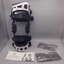 Dr Medical DUAL OA RELIEVER Hinged Left Knee Brace Size MEDIUM KB0104-147L-02 