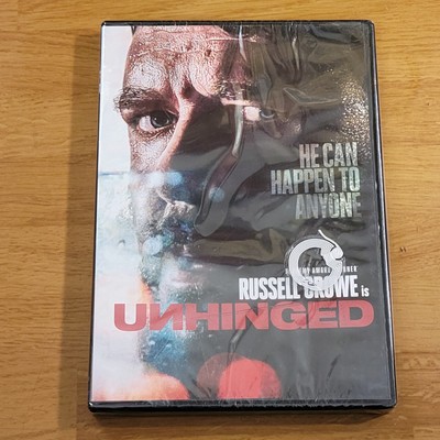 UNHINGED (DVD 2020) Russell Crowe, Caren Pistorius, Gabriel Bateman - New --