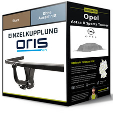Starre Anhängerkupplung für OPEL Astra K Sports Tourer 15- Typ B16 Oris NEU