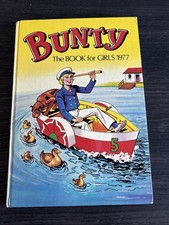 Bunty Book For Girls 1977 Hardback 1976 D C Thomson Annual Unclipped
