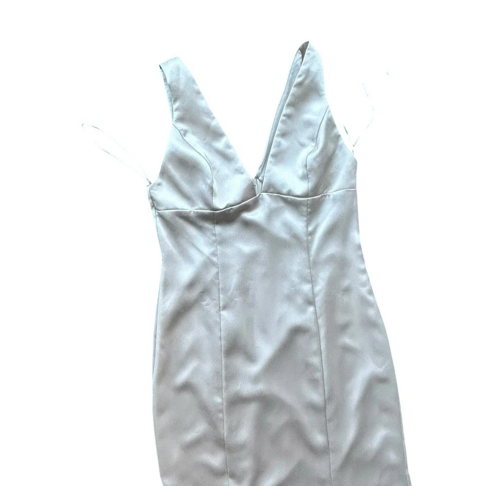 Vestido de Dama de Honor Amsale 'Leif' en Champagne Fluido Satén Talla 10 Nuevo con Etiquetas Foto 4 de 4