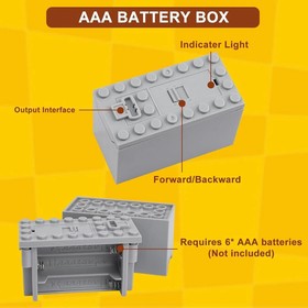 88000 Power Functions AAA Battery Box For Trains/Motors/Lights/MOCs For LEGO Toy