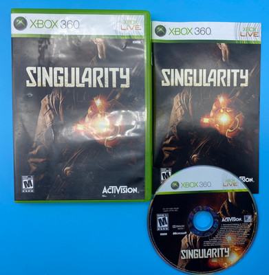 Singularity (Microsoft Xbox 360, 2010) CIB with Manual Complete Good Condition