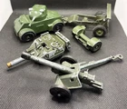 Vintage Dinky / Corgi / Lone Star Military - BITS AND PIECES
