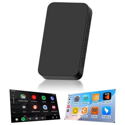 2 in 1 Wireless Apple Carplay Android Auto Adapter USB Car Dongle Connect Box