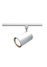 Cabezal de iluminación de pista incandescente blanco de 1 luz Satco TH202