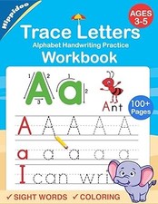 Preschool Handwriting Workbook   Trace Letters ABC Practice