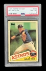 1985 topps tiffany #760 nolan ryan hof; glossy edition SP card PSA 8  (iAPPEAL)