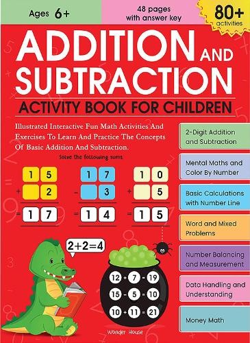 Addition and Subtraction Activity Book for Children - 80+ Activities Inside by - Image 6