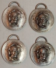 1x Wilhelm I DRGM RARO 3D Pop-Out Push-Out en una moneda alemana de 1 penique Repousse