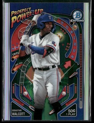 2024 Bowman #PP-20 Sebastian Walcott Prospect Power-Up