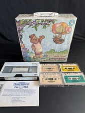 Vintage Teddy Ruxpin Book N Tape Set Answer Box VHS Cassettes Lot
