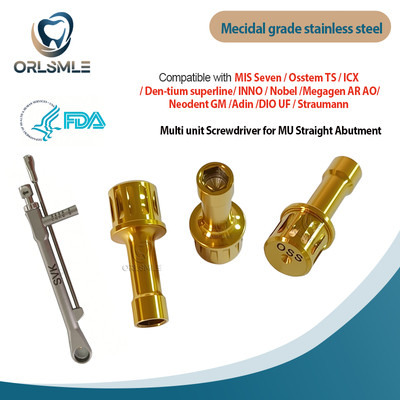 Straumann/Osstem/Megagen/ICX fit dental Multi unit Screwdriver for MU Abutment