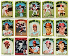 1972 Topps CHICAGO WHITE SOX 35 card team set with high numbers DICK ALLEN ex
